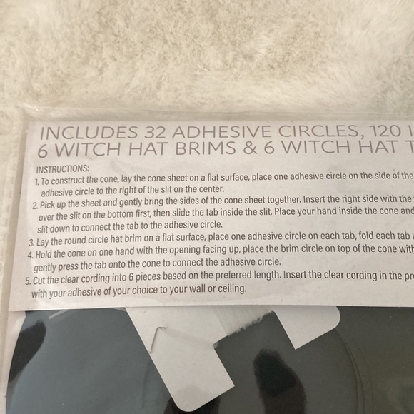 Target BP 2022 Paper Witches Hat - Picture 2 of 4